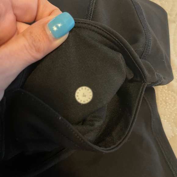 Lululemon black leggings 22” inseam - Picture 3 of 4